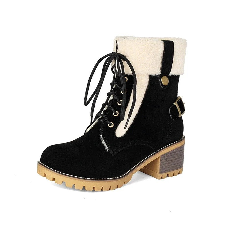 Chalet Shearling Cuff Boots