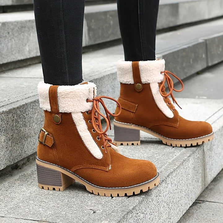 Chalet Shearling Cuff Boots