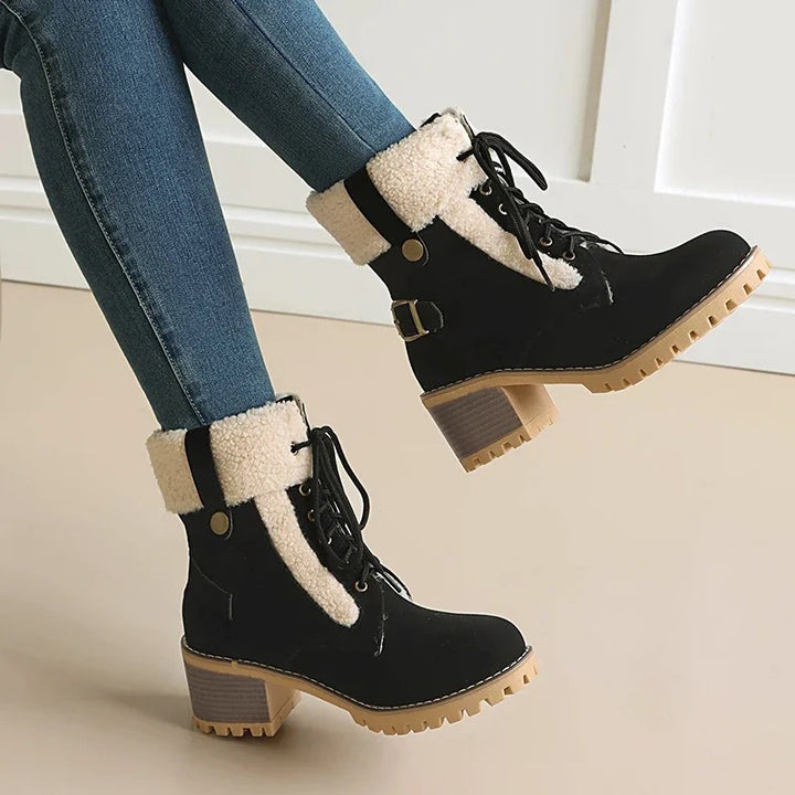 Chalet Shearling Cuff Boots