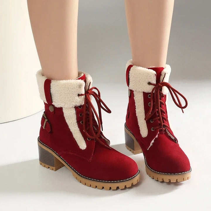 Chalet Shearling Cuff Boots