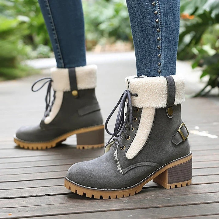 Chalet Shearling Cuff Boots