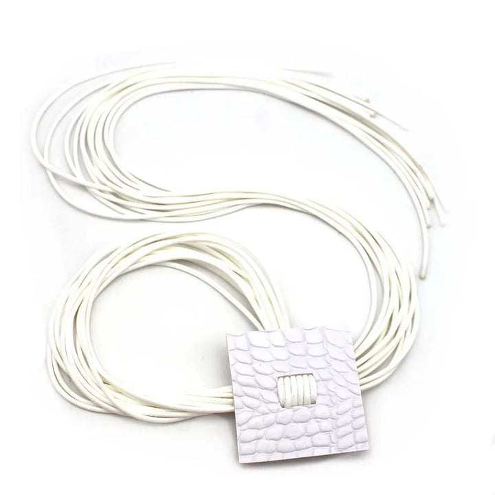 Nomada Fringed Leather Necklace