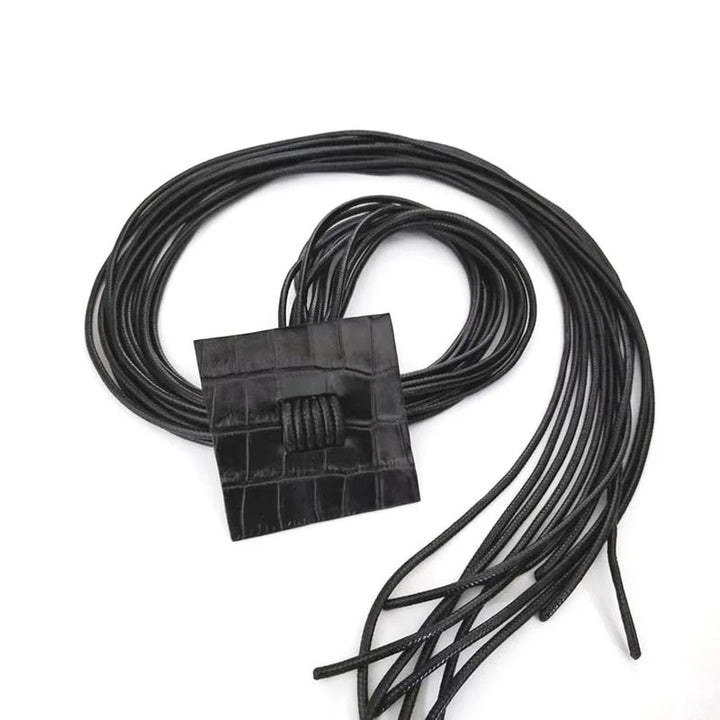Nomada Fringed Leather Necklace
