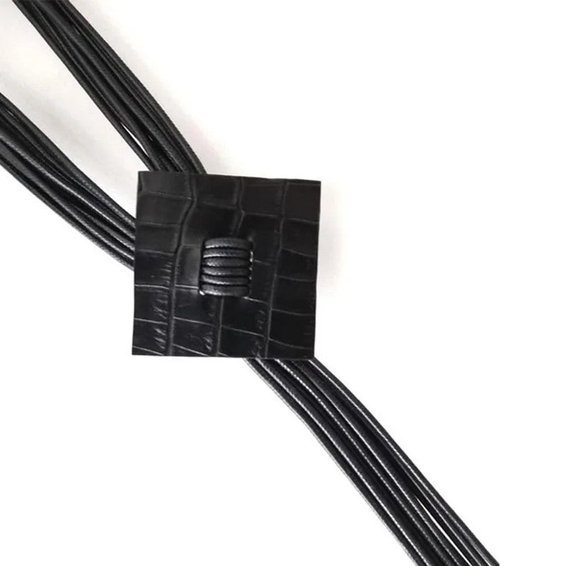 Nomada Fringed Leather Necklace