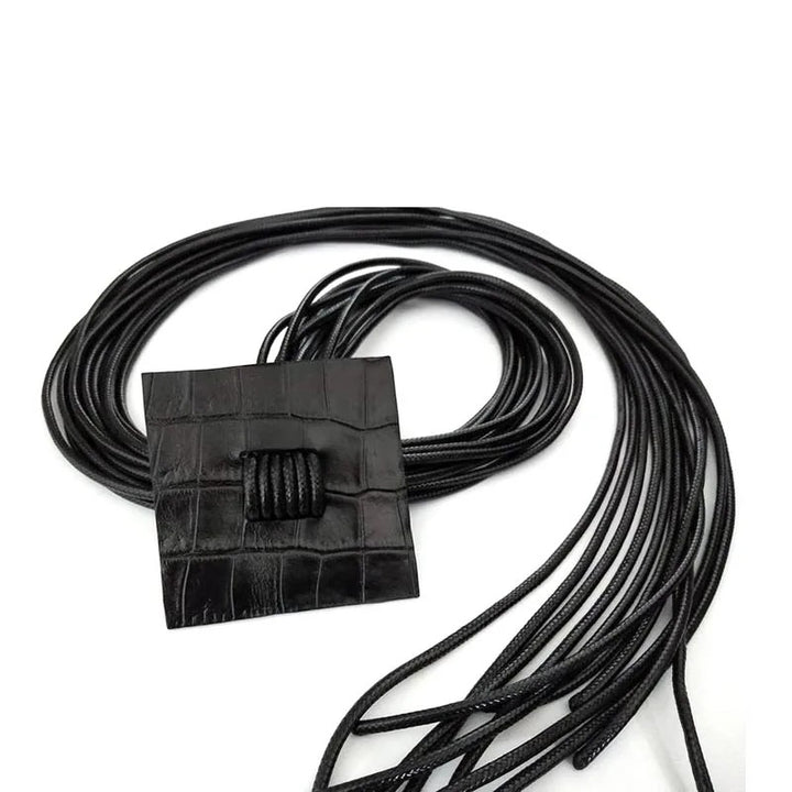 Nomada Fringed Leather Necklace