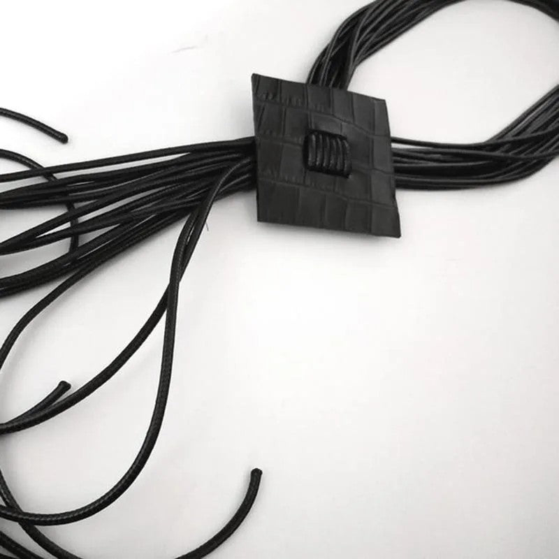 Nomada Fringed Leather Necklace