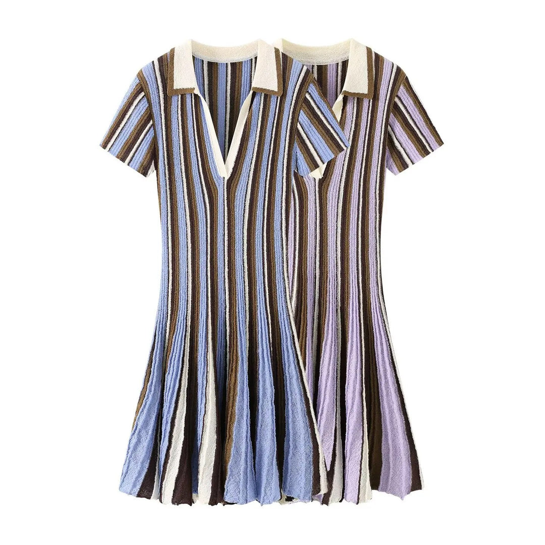 Rialto Striped Polo Dress