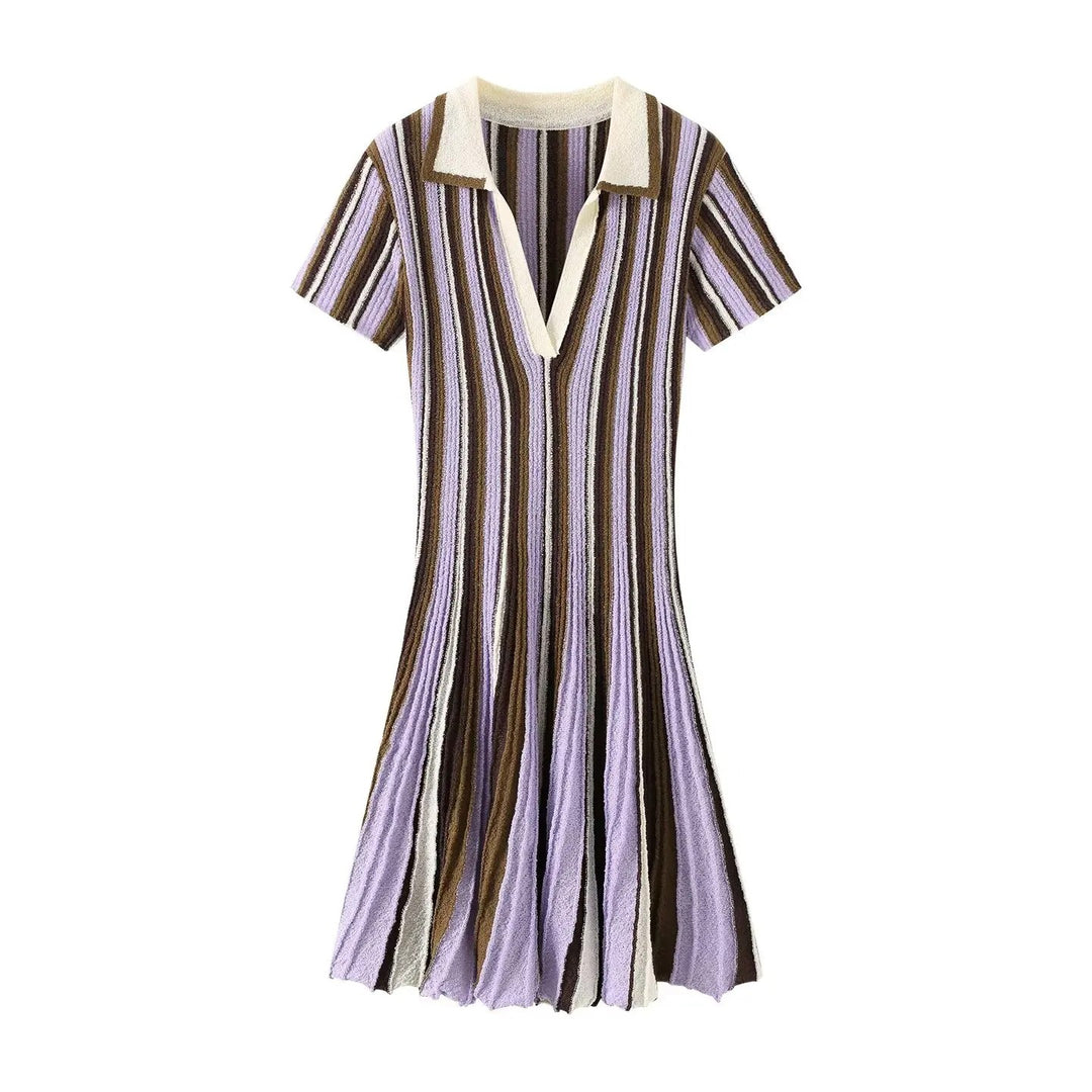 Rialto Striped Polo Dress