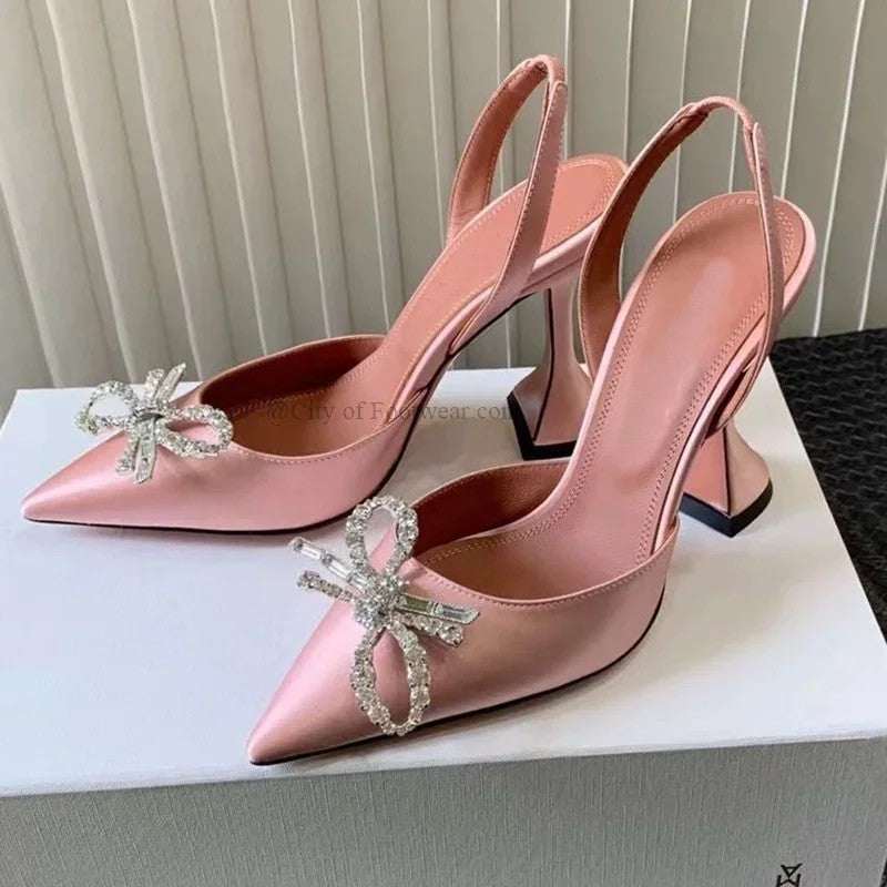 Carlotta Crystal Slingbacks