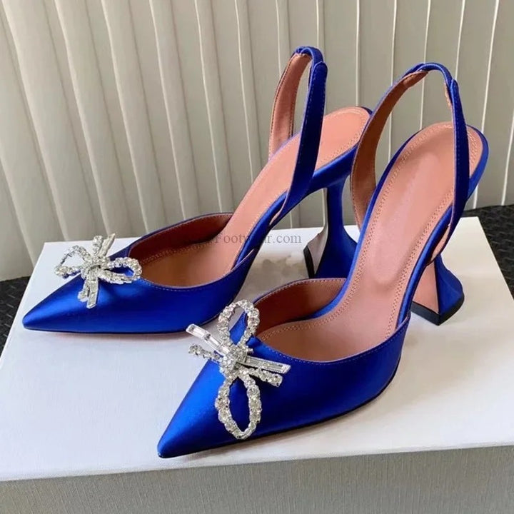 Carlotta Crystal Slingbacks