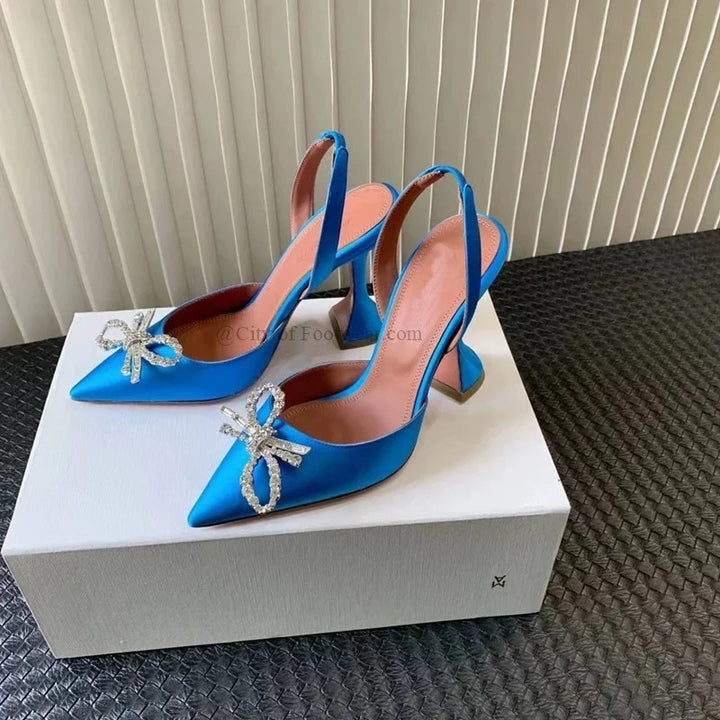 Carlotta Crystal Slingbacks