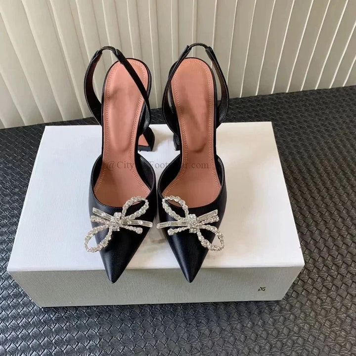 Carlotta Crystal Slingbacks