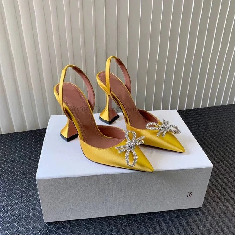 Carlotta Crystal Slingbacks