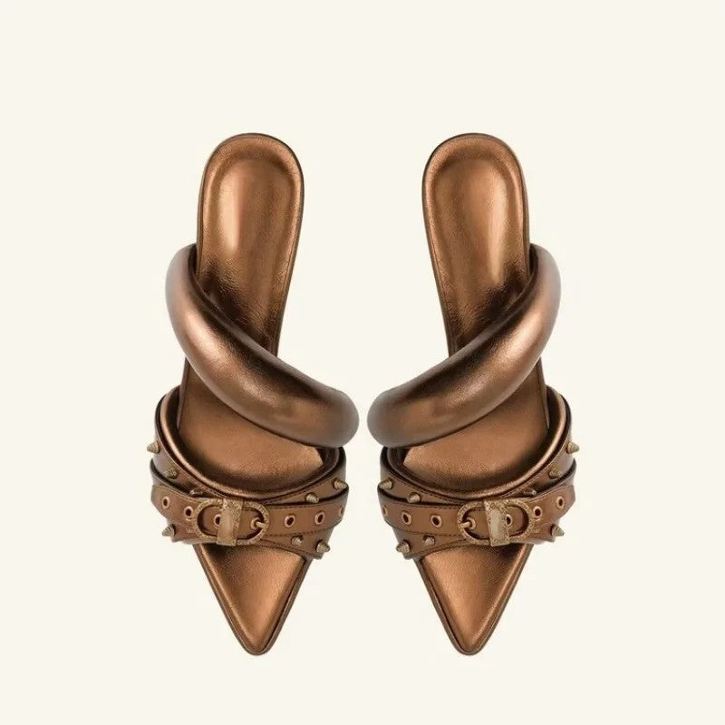 Sirocco Twin-Strap Mules