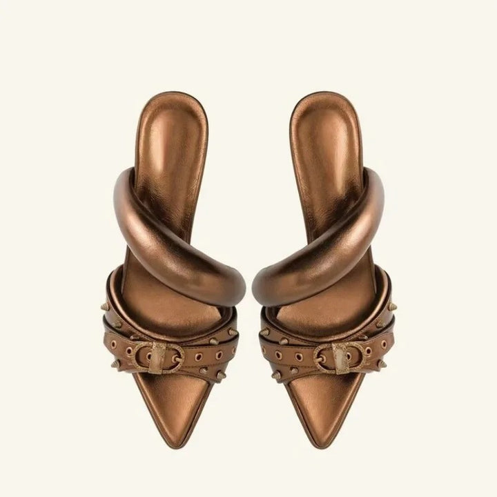 Sirocco Twin-Strap Mules
