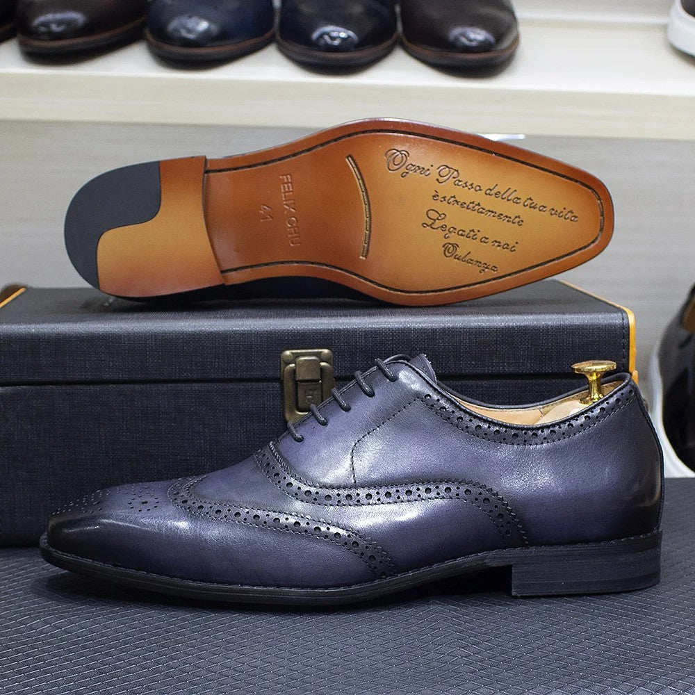 Alderman Wingtip Oxfords