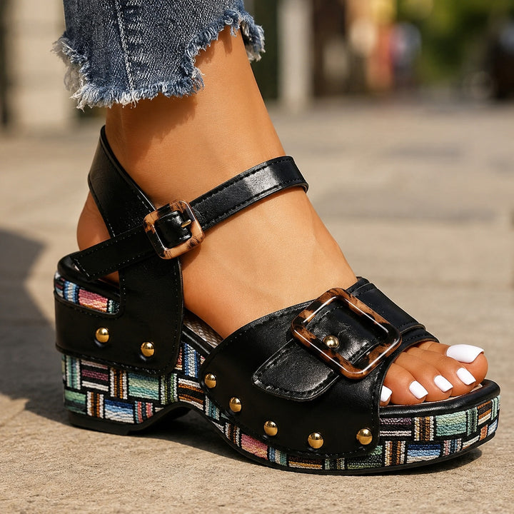 Fibbiona Buckle Wedge Sandals — ce_brooklyn_s2_01