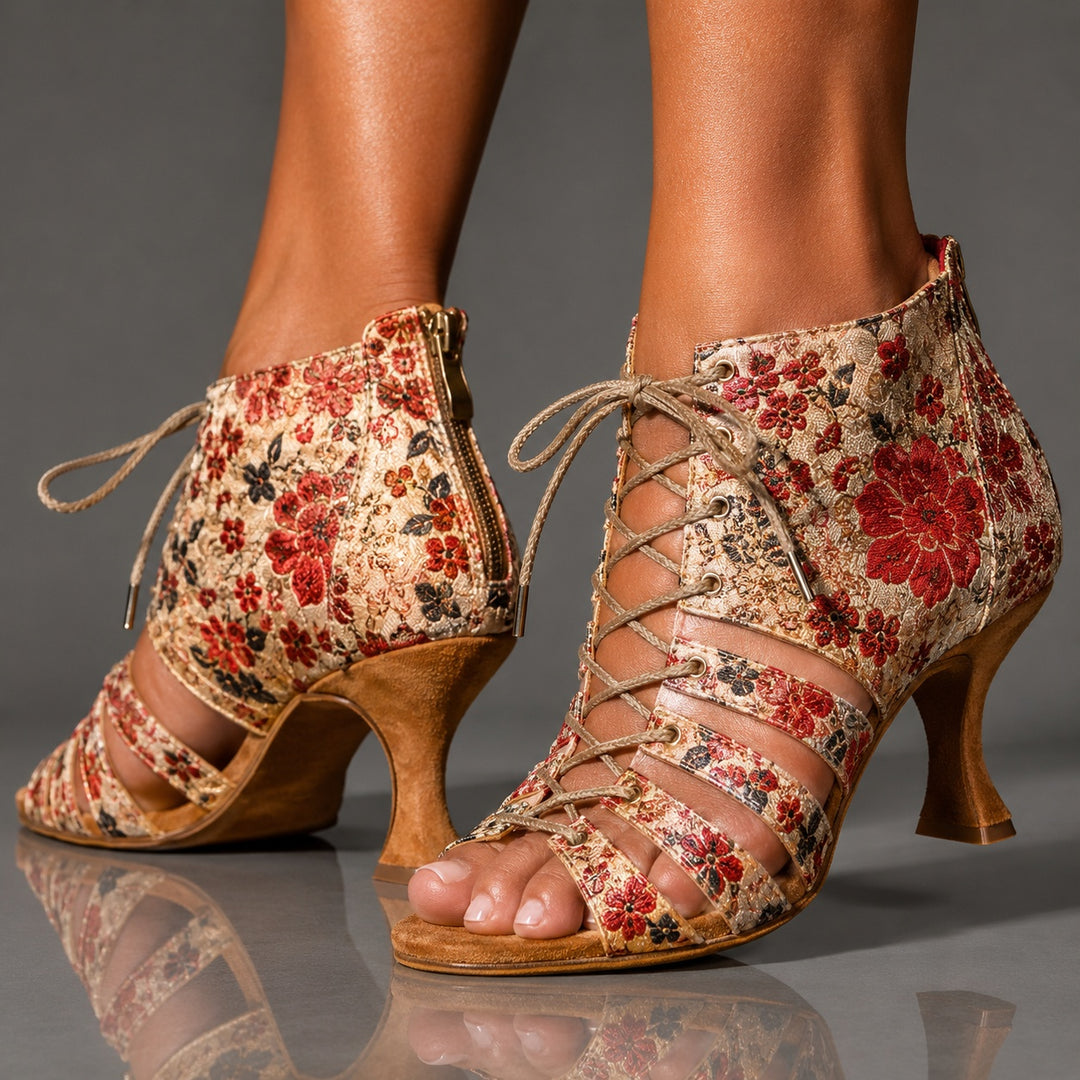 Fioretta Lace-Up Dance Heels — ce_brooklyn_s3_01