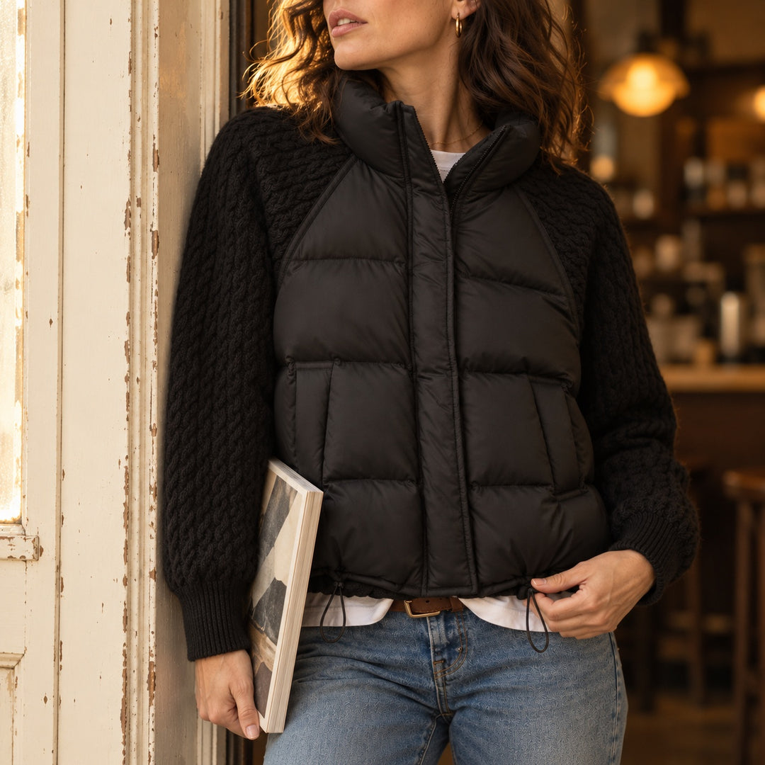 Fireside Cable Puffer Jacket — ce_p4k7_01