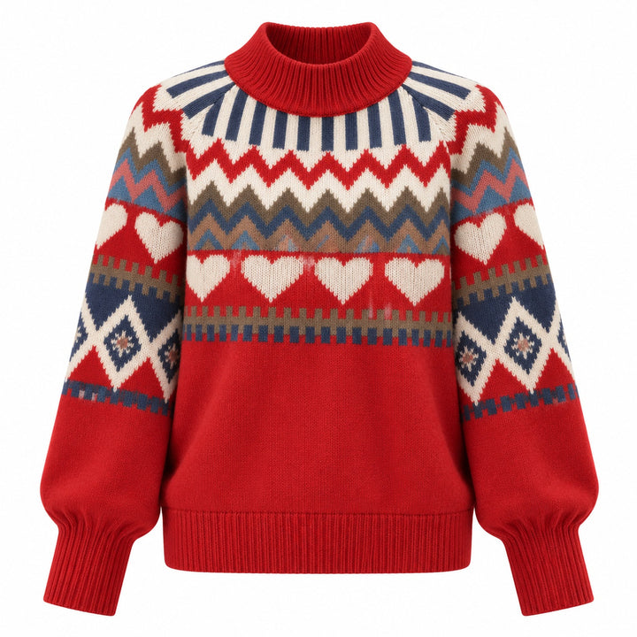 Folklore Jacquard Mock Neck — ce_wb_01