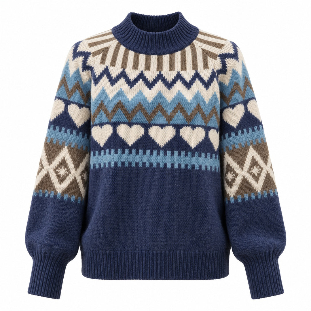 Folklore Jacquard Mock Neck — ce_wb_01