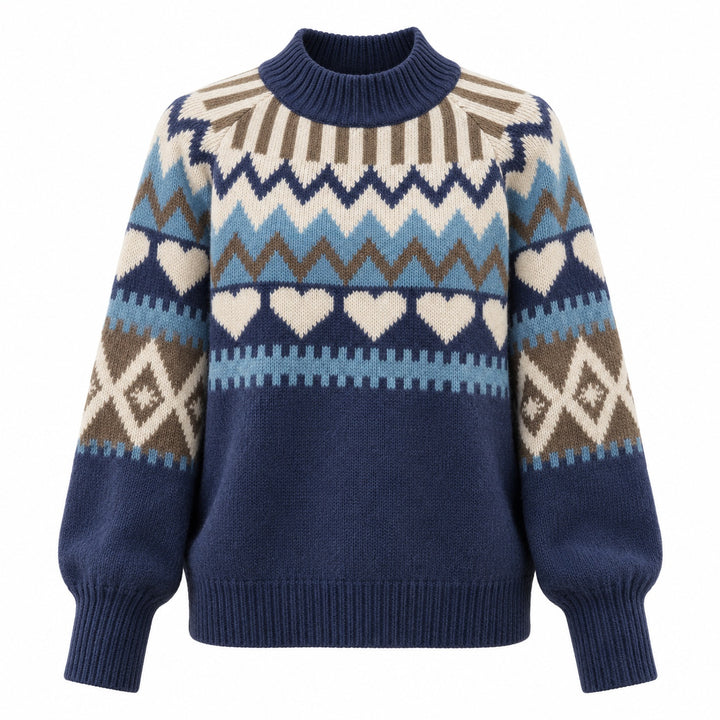 Folklore Jacquard Mock Neck — ce_wb_01