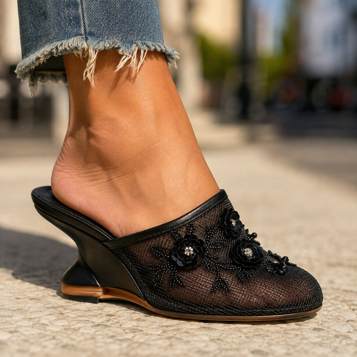 Giardino Mesh Wedge Mules — ce_brooklyn_s2_01