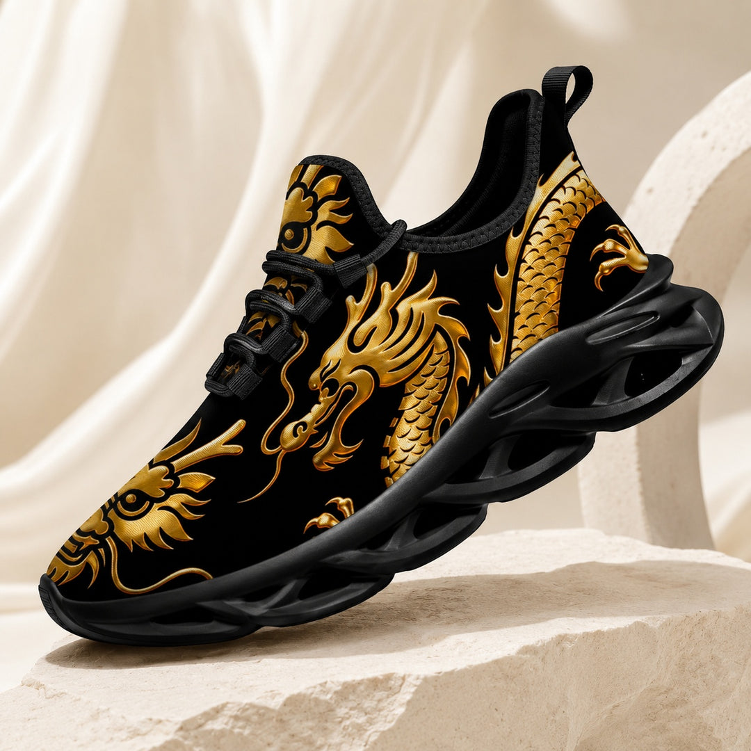 Golden Dragon Mesh Sneakers — ce_metastatic_01