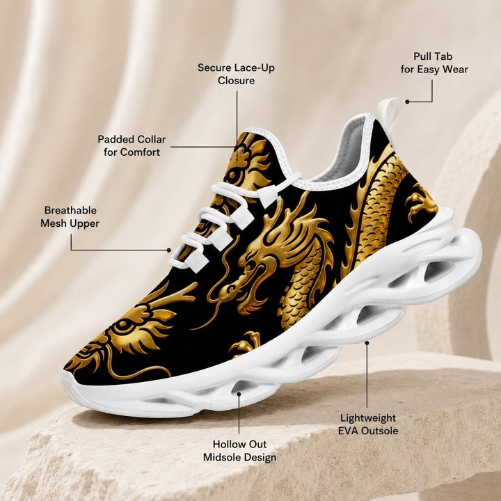 Golden Dragon Mesh Sneakers — ce_metastatic_01