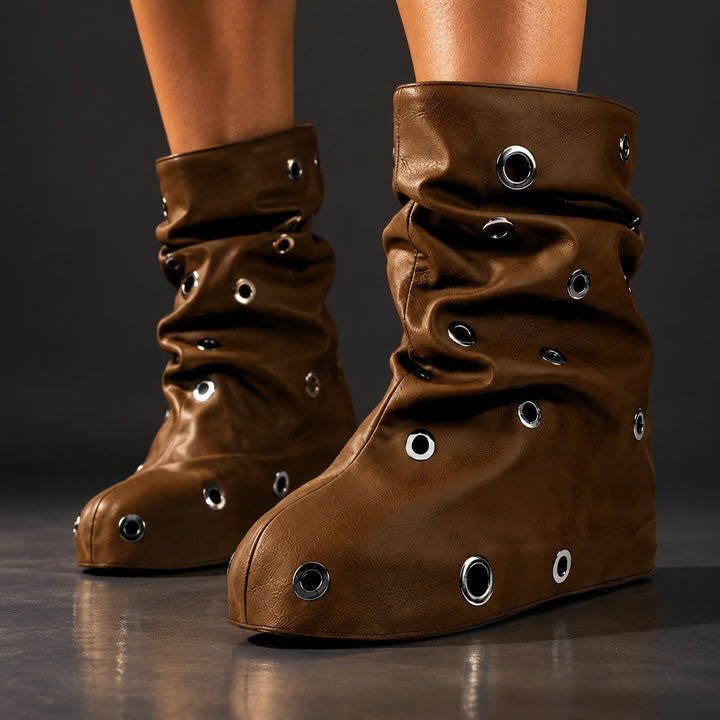 Grommet Slouch Wedge Boots — ce_brooklyn_s3_01