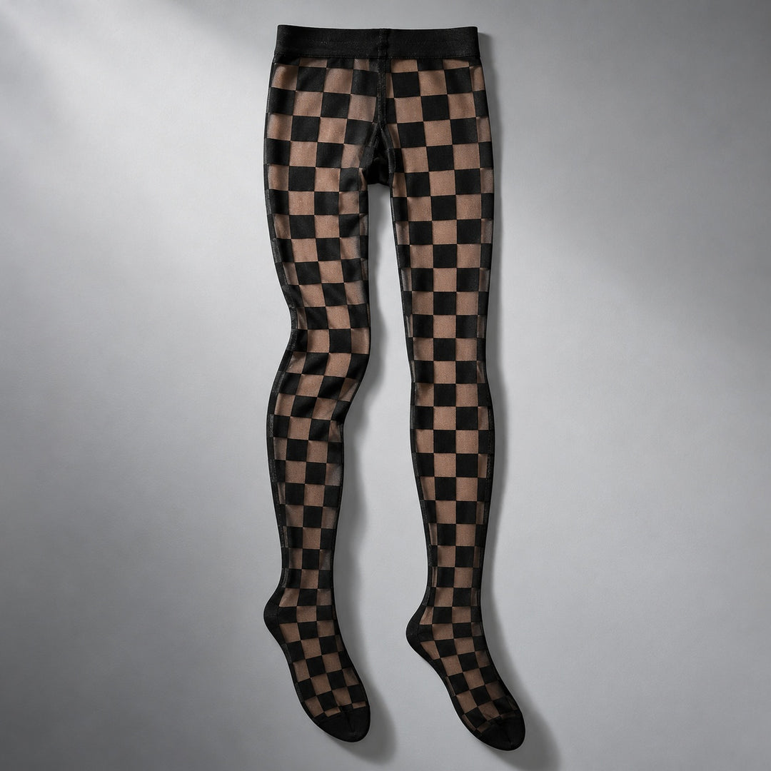 Harlequin Checkered Sheer Tights — ce_soul_s1_01
