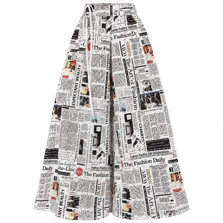 Headline Print Wide-Leg Pants — ce_wb_01