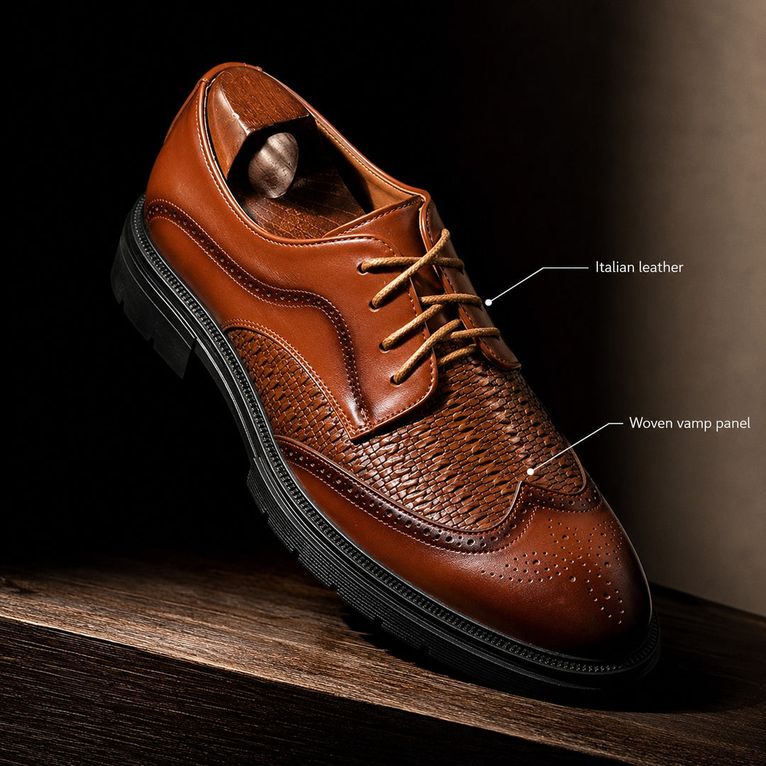 Intrecciato Woven Brogue Derbies — ce_metastatic_03