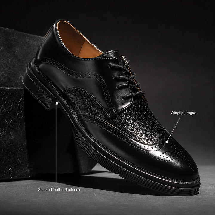 Intrecciato Woven Brogue Derbies — ce_metastatic_05