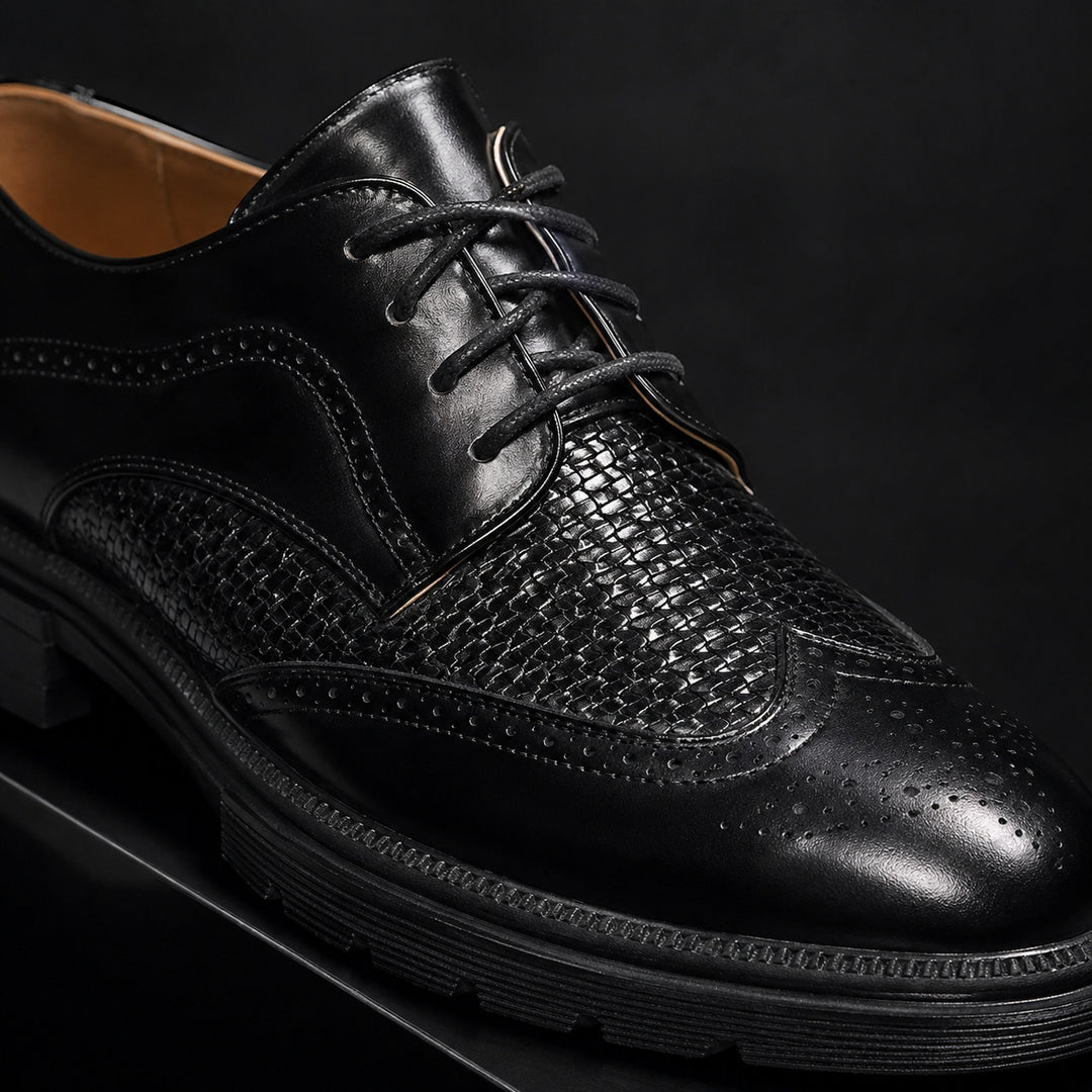 Intrecciato Woven Brogue Derbies — ce_metastatic_07
