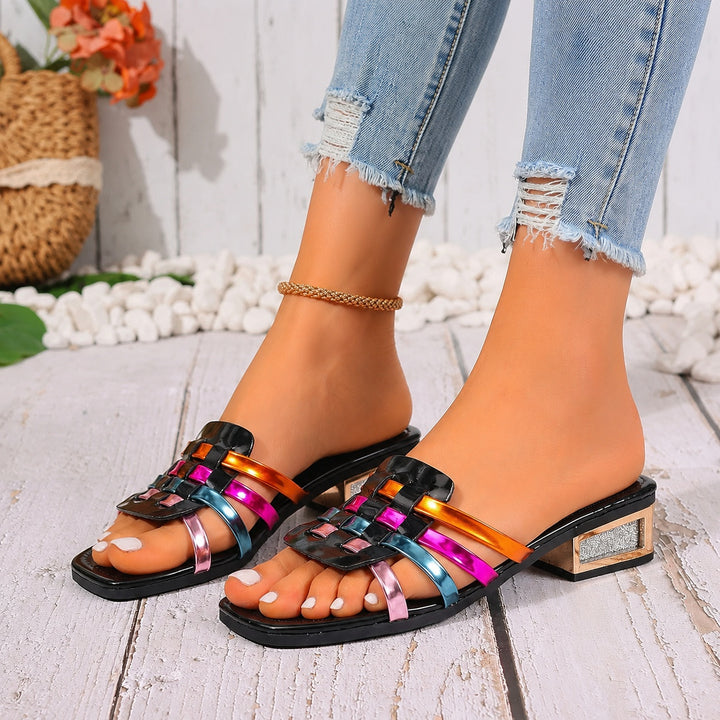 Intreccio Woven Square-Toe Sandals — ce_pivot_side_03