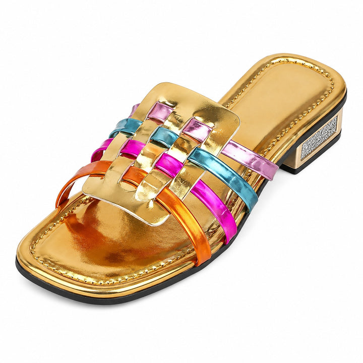 Intreccio Woven Square-Toe Sandals — ce_wb_01