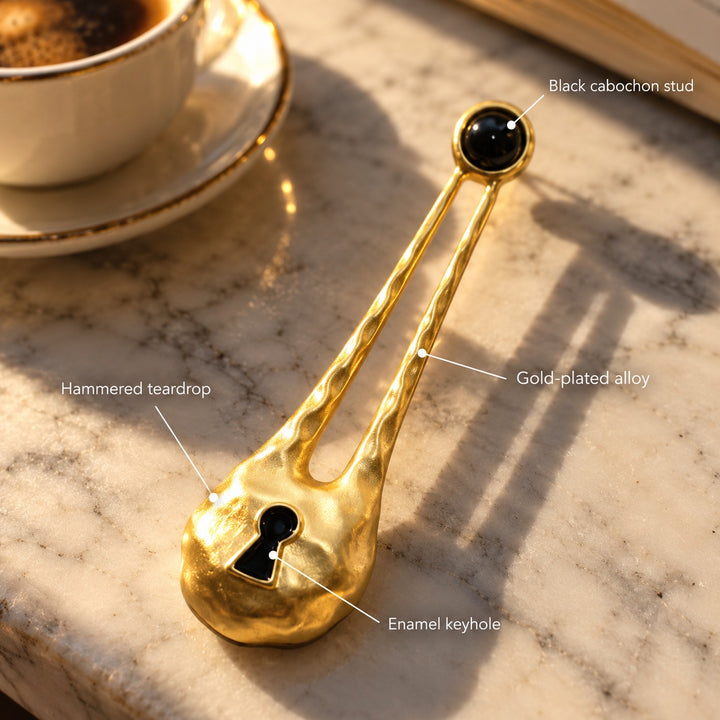 Keeper Keyhole Drop Earrings — ce_metastatic_01