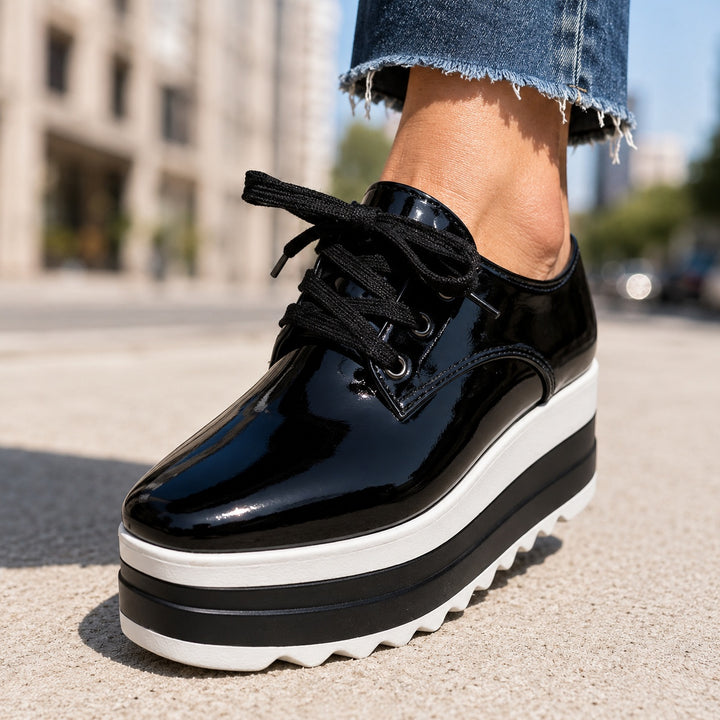 Lacca Glossy Platform Sneakers — ce_brooklyn_s2_01