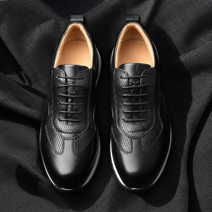 Lucano Leather Oxford Sneakers — ce_metastatic_05