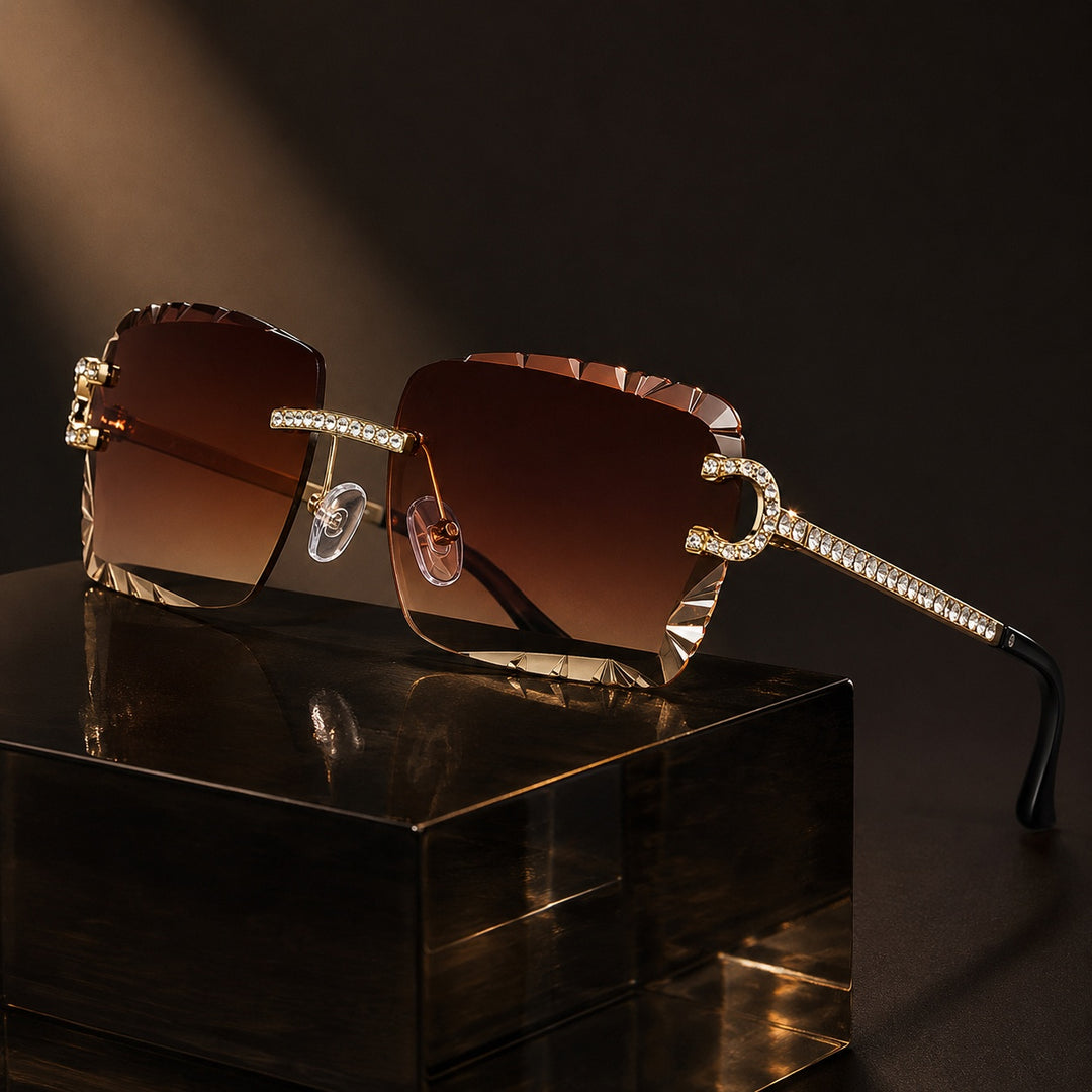 Lumiere Crystal Rimless Sunglasses — ce_metastatic_04