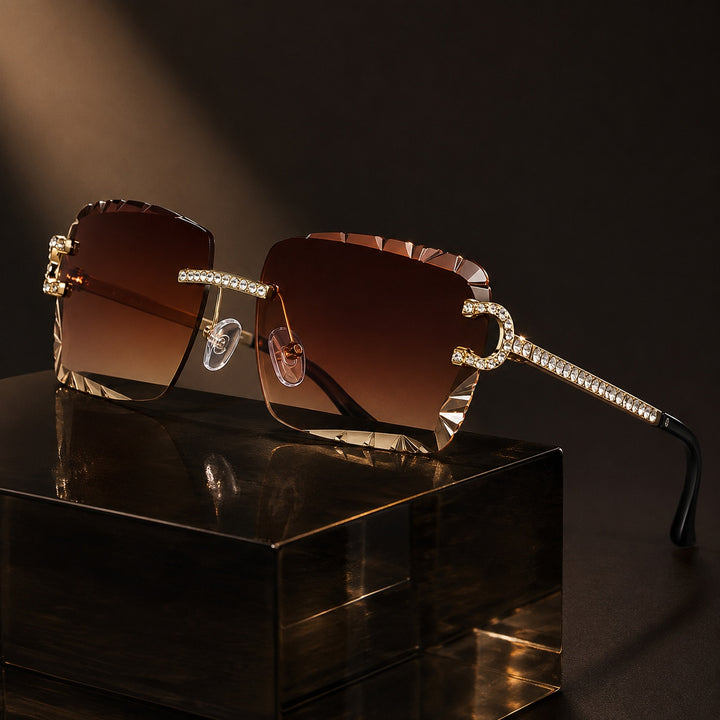 Lumiere Crystal Rimless Sunglasses — ce_metastatic_04