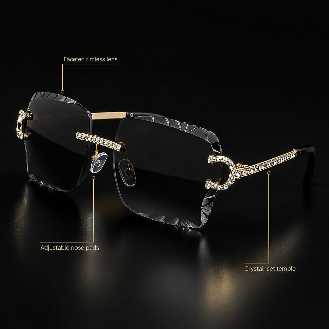 Lumiere Crystal Rimless Sunglasses — ce_metastatic_05