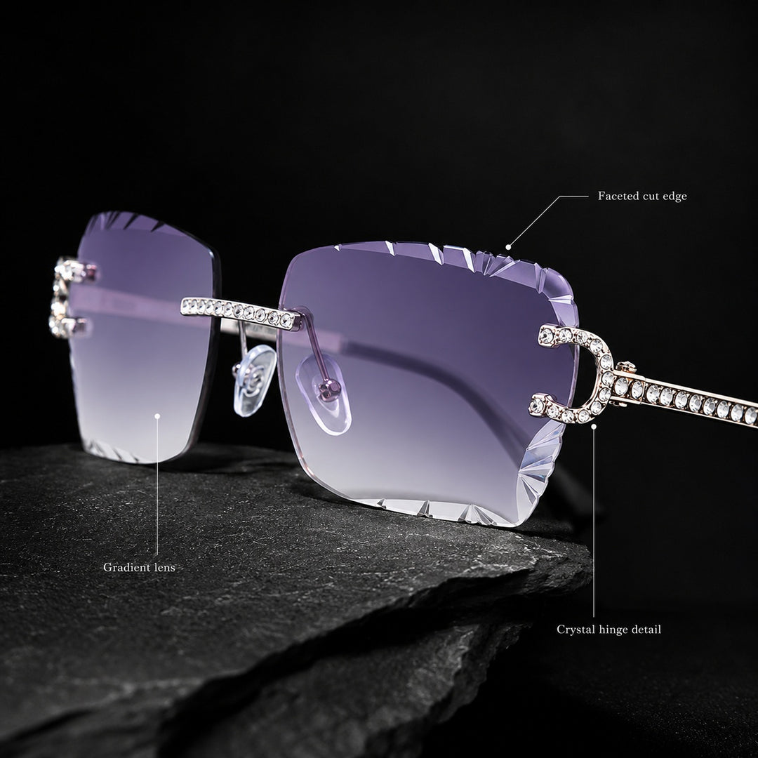 Lumiere Crystal Rimless Sunglasses — ce_metastatic_06