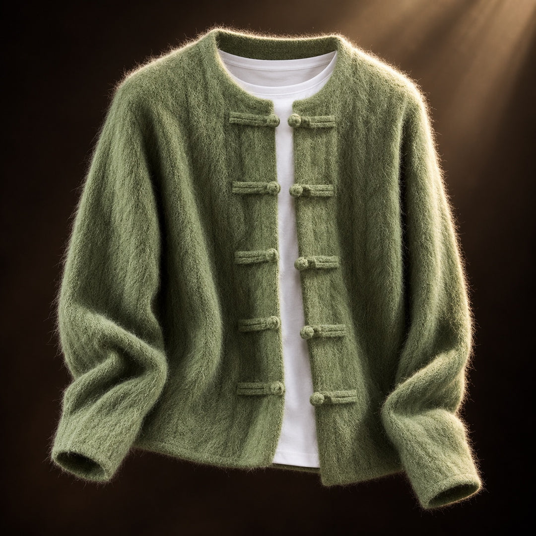 Mandarin Knot Cashmere Cardigan — ce_soul_s3_01