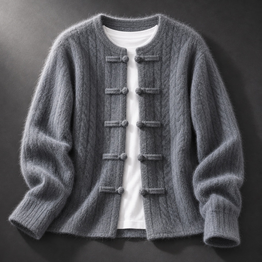 Mandarin Knot Cashmere Cardigan — ce_soul_s1_01
