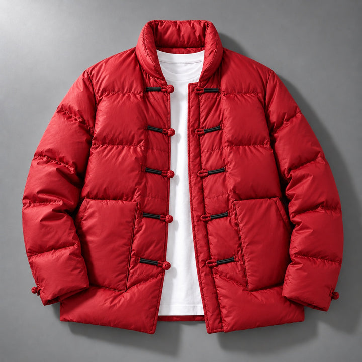 Mandarin Knot Puffer Jacket — ce_soul_s1_01