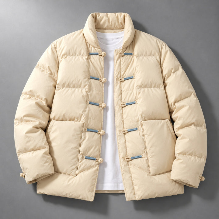 Mandarin Knot Puffer Jacket — ce_soul_s1_01