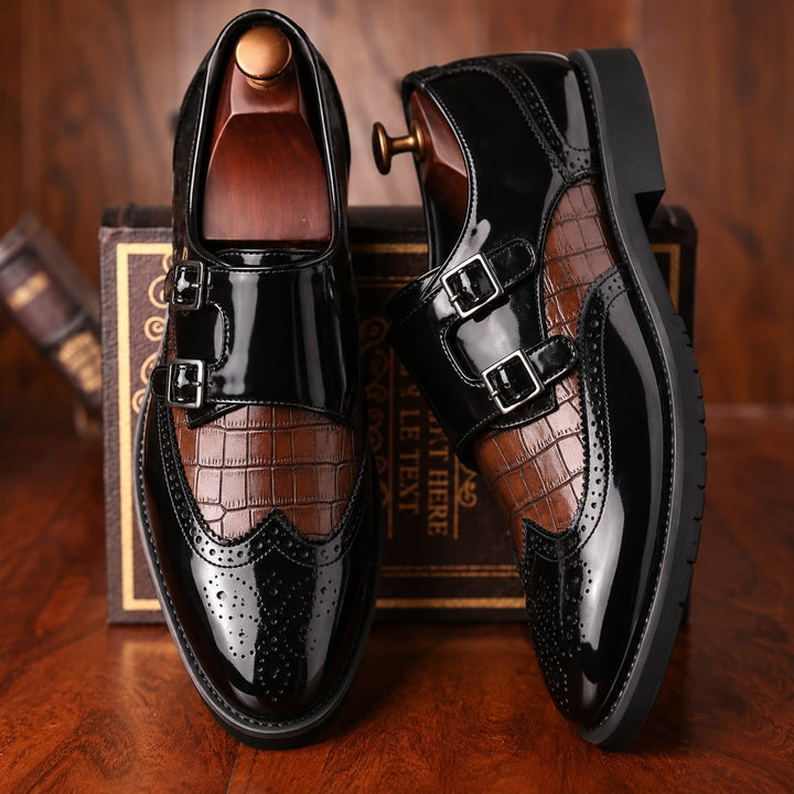 Marcello Double Monk Brogues — ce_angle_01