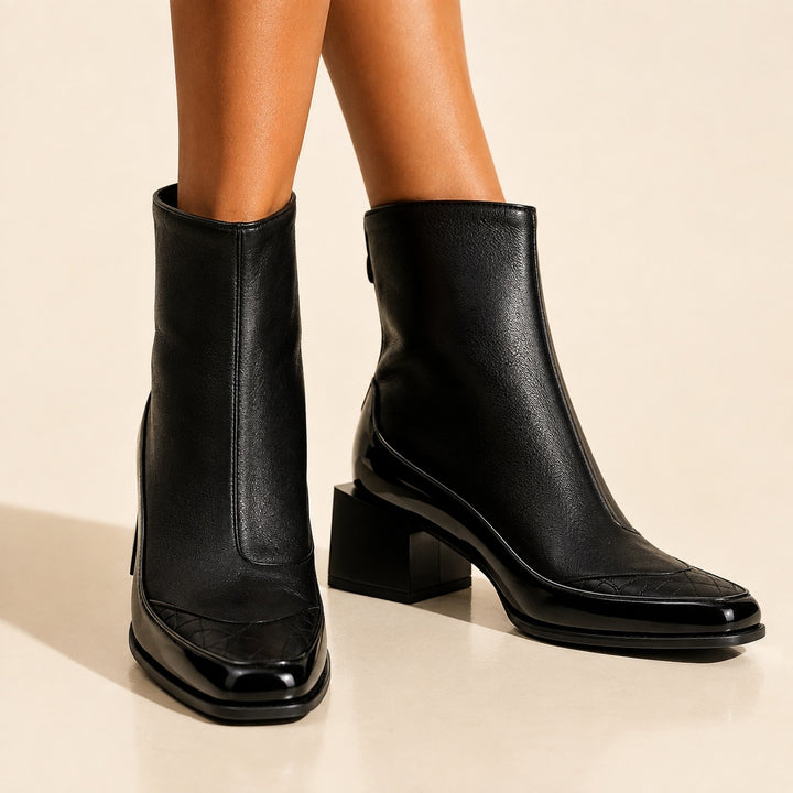 Marchetta Square-Toe Booties — ce_brooklyn_s3_01